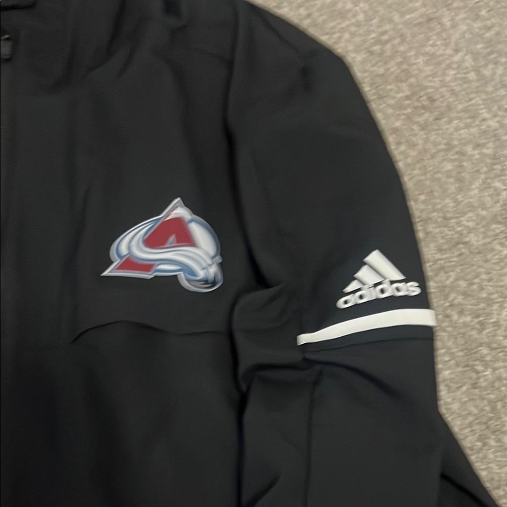 Black Adidas Men's Jacket - Picture 3 of 5
